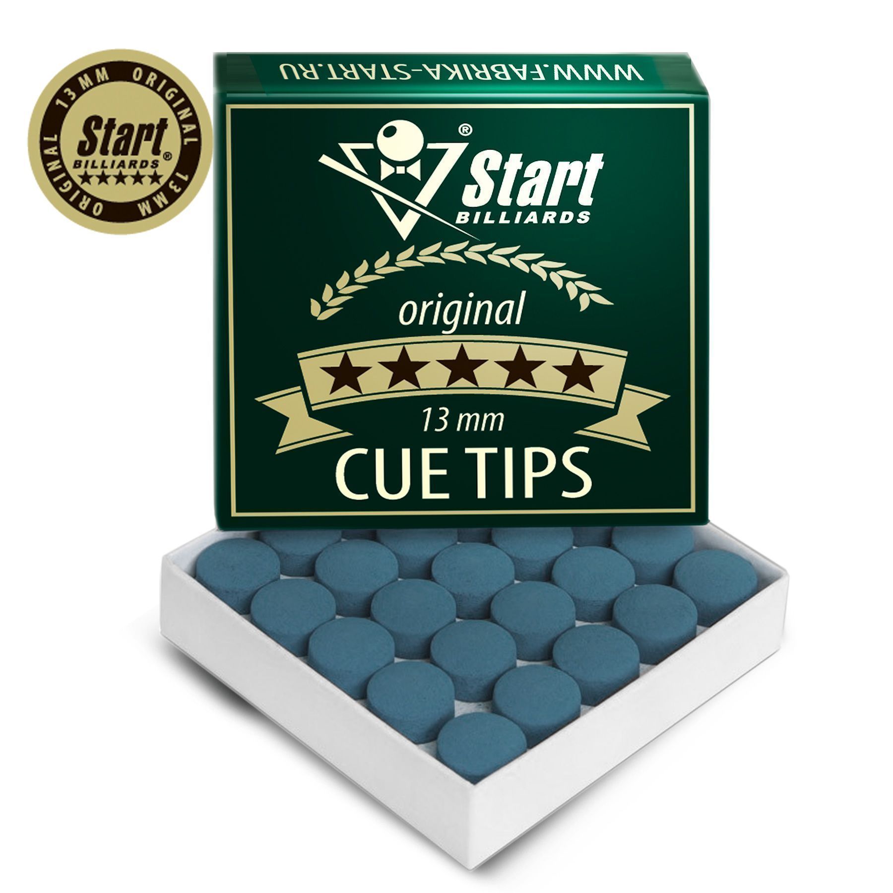 Наклейка Startbilliards Cue Tips original 5* 13мм SB0631 (1 шт)