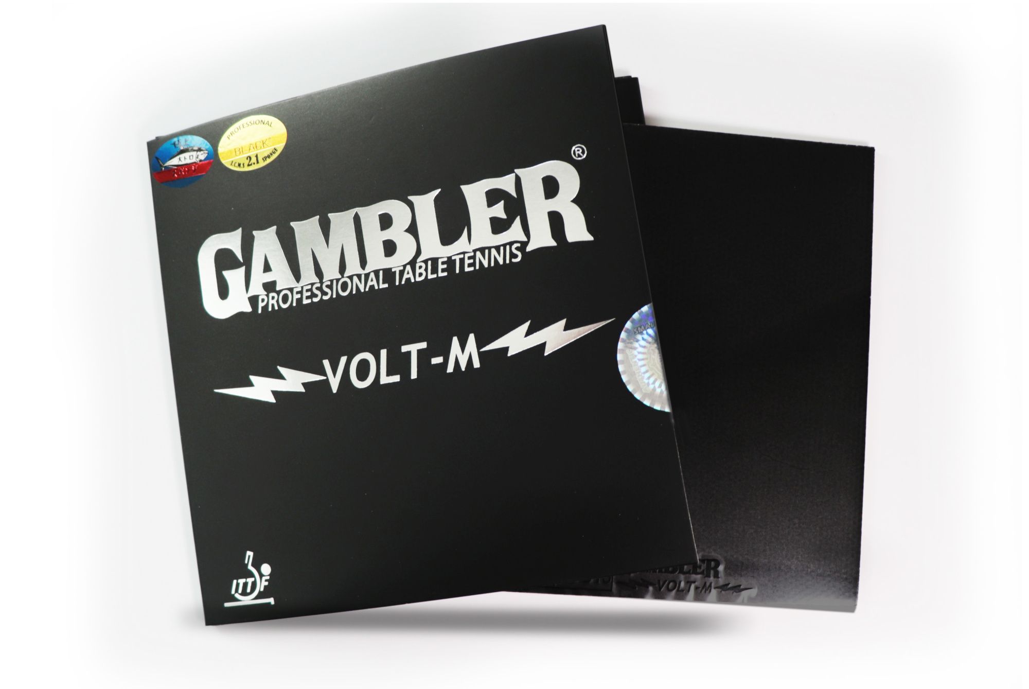 Накладка для ракетки GAMBLER VOLT M HARD 2.1MM BLACK