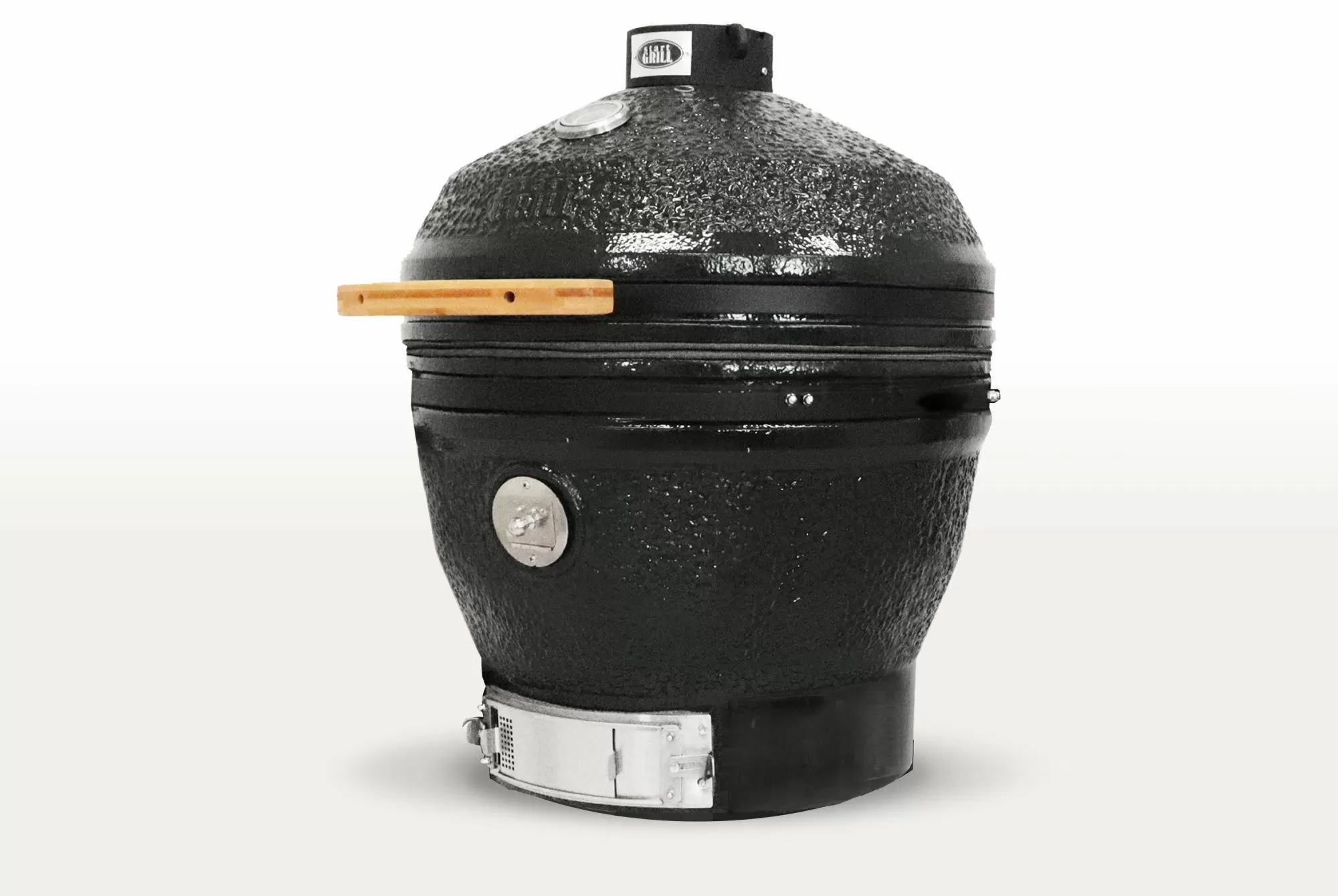 Керамический гриль-барбекю 24 дюйма CFG CHEF (черный) (61 см)